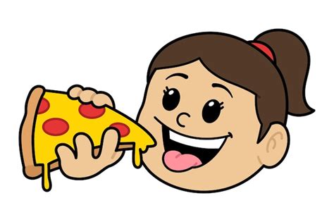 cartoon pizza pictures|eating pizza cartoon.